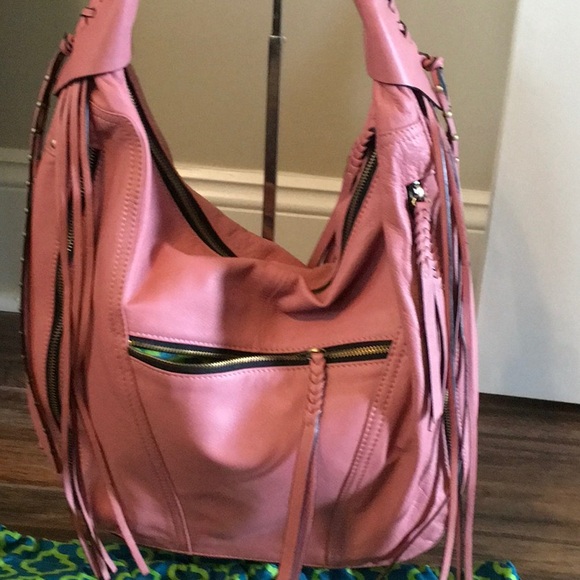 OrYANY Pink Leather Women's Bag - Picture 3 of 9
